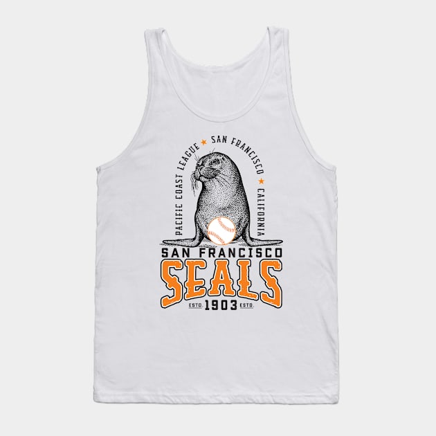 San Francisco Seals Tank Top by MindsparkCreative